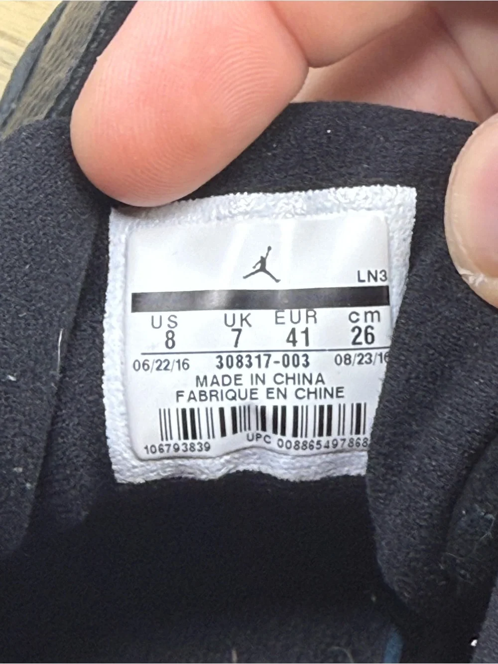 Jordan 12 Low (Men’s 8 Women’s 9.5)